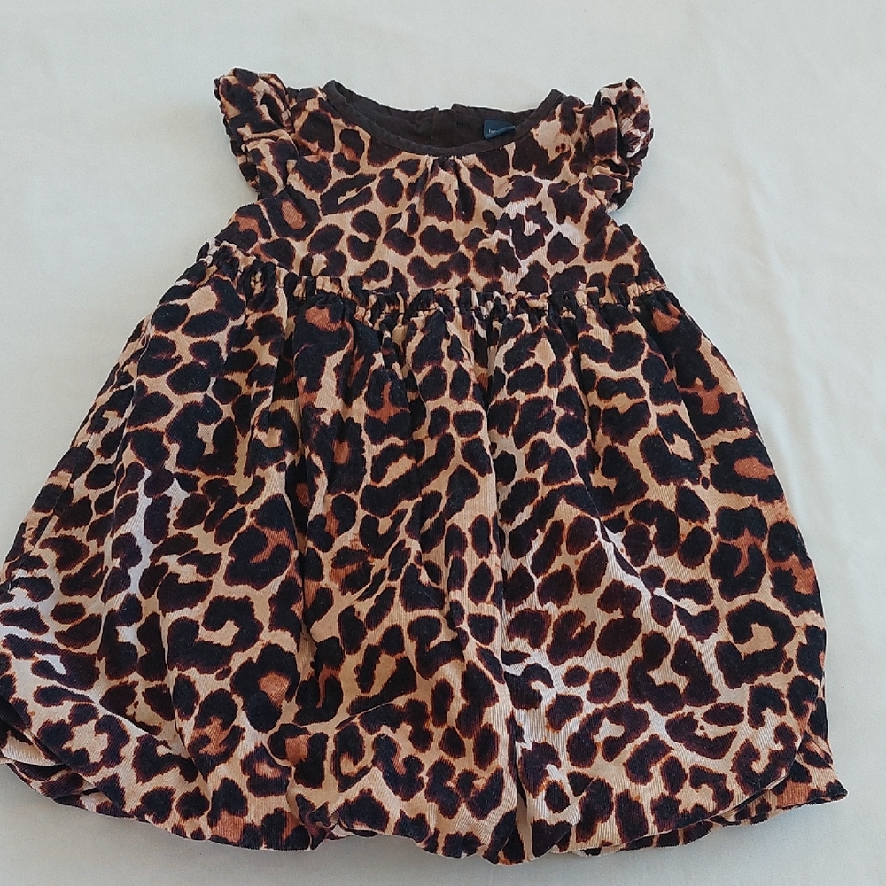 GAP Toddler Dress .2 YEARS .leapard Print
